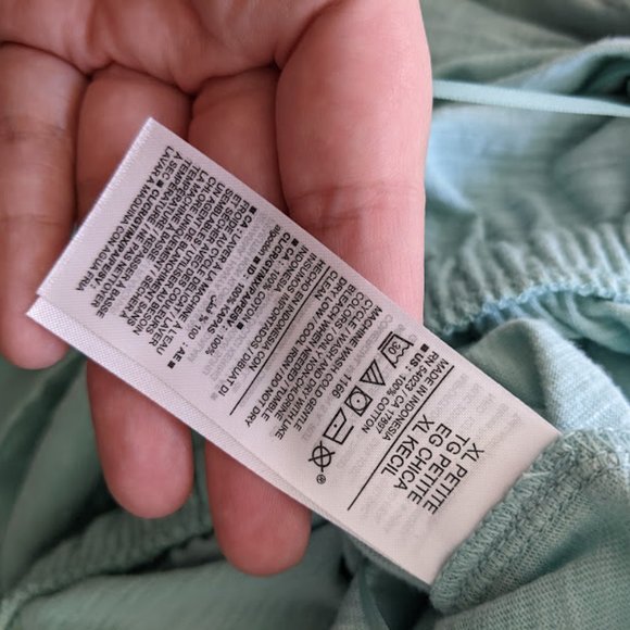 NWT Old Navy Light Green Peekaboo Dress Size XLP - Picture 13 of 13